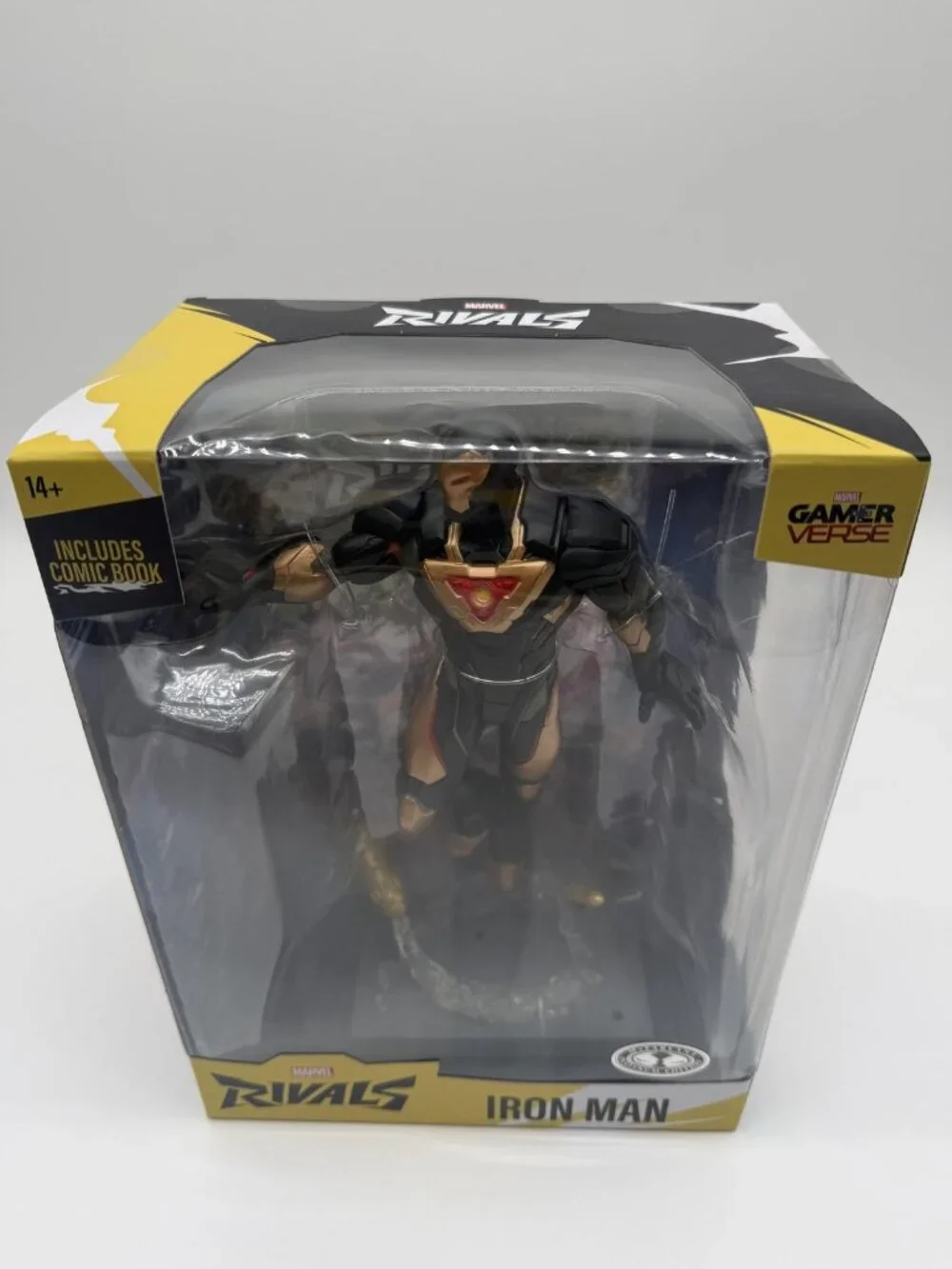Marvel Rivals Iron Man McFarlane Gamerverse Black Platinum Edition New 1:6TH